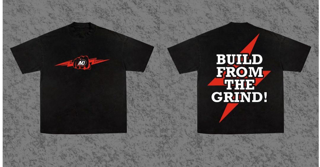 AMD Wear Build From The Grind T-Shirt